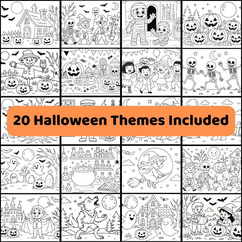 BrightMinds™ Tracing Pack: Halloween Edition