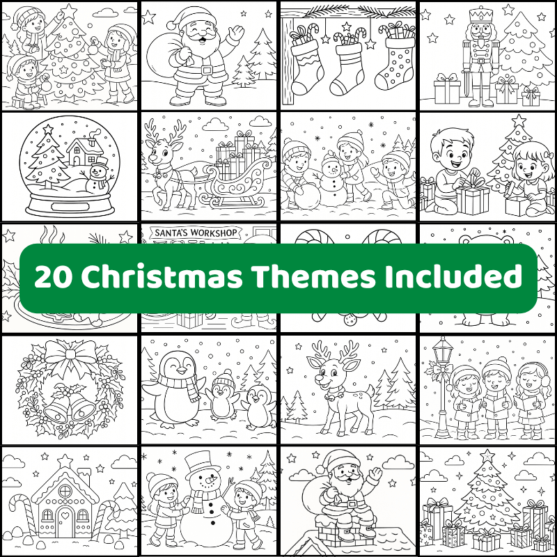BrightMinds™ Tracing Pack: Christmas Edition